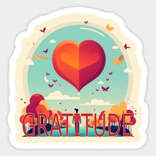 Gratitude Sticker